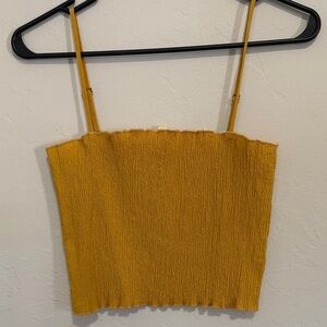 La Hearts Mustard Camisole Top